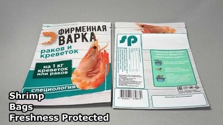 Mylar-Druckverschlussbeutel im Großhandel für Garnelen