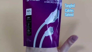 Robuste USB-Kabel-Aufbewahrungstaschen aus Kunststoff für Organisation und Reiseschutz