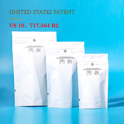 Fertig konfektionierte, kindersichere Mylar-Beutel, geruchsabweisend, kindersicherer Kunststoff-Reißverschluss, kindersichere Mylar-Beutel