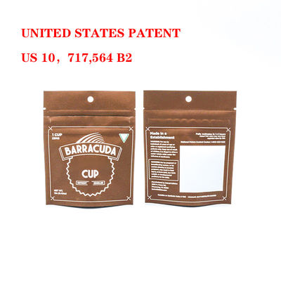 Kundenspezifische geruchsfeste, kindersichere Mylar-Taschen mit sicherem Plastikverschluss für Tabakverpackungen