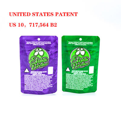 Geruchsfeste Plastikverschluss Kinderschutzbeutel Selbstständige Lebensmittelbeutel