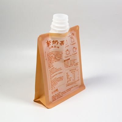 Logo Maßgeschneiderte gedruckte Spültasche Lebensmittel Flip Spray Spültasche Lebensmittel Saft Verpackungstüte