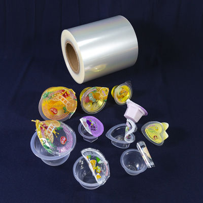 Nahrungsmitteldichtungsfolie Nebelbeständige Kunststofflaminierte Dichtungsmittel für Lebensmittelbehälter