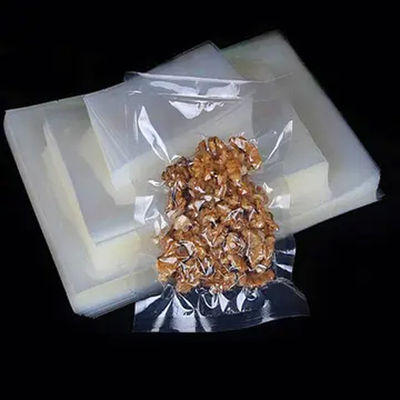 Durchsichtige Nylon-Vakuumsäcke, Laminat-Retortbeutel, Drei-Seiten-Dichtung