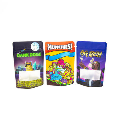 Kindersichere Tüten für Esswaren Tabakverpackungstüte Kinderschutz Reißverschluss Verpackungstüte