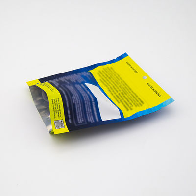 Zusammengefasste, dreiseitige, kindersichere Vmopp+Pet+Pe Reißverschlussbeutel