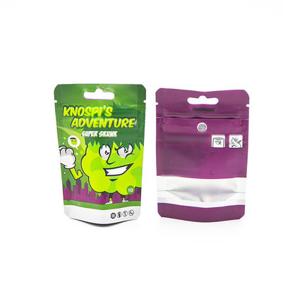 Weed-Taschen Kinderschutz-Tasche Kunststoffverpackung Spielzeugpack Farbenfroher Digitaldruck