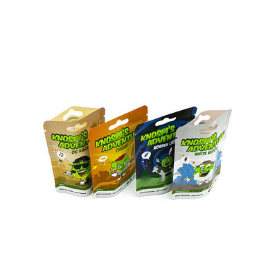 Aluminiumfolie Doypack Farbiges Drucken Custom Wiederverschließbar Aufstehen Geruchsschutz Reißverschluss Mylar Verpackung Taschenbeutel