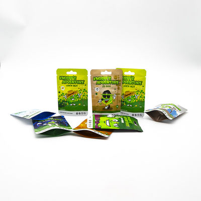 Kindersichere Reißverschlussbeutel für Tabak - High Barrier Mylar Packaging