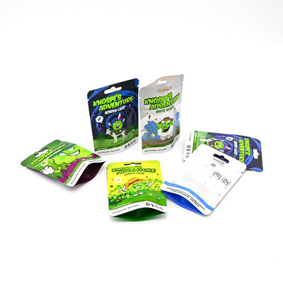 Berührungsschicht Lebensmittel Selbsttragende Tasche Versiegelte Kindersicherung Schloss Reißverschluss Tasche Tabaktasche