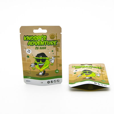 Kundenspezifische kindersichere, geruchlose Zip-Mylar-Taschen für Tabak- / Zigarettenlager