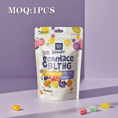 Schützen Sie Ihr Unkraut mit einem stilvollen, kinderfesten, feuchtigkeitsdichten Mylar-Zippbeutel