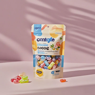 Umweltfreundlich Recycelbar 3 Seiten Siegel Tasche Kunststoff Reißverschlussbeutel Recycling Mylar Taschen