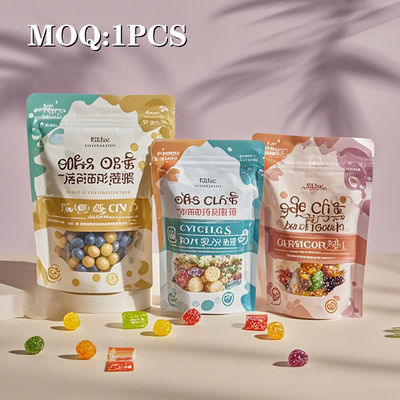 Wiederverwertbare Plastiktüten zum einfachen Öffnen und Versiegeln von Lebensmittelverpackungen