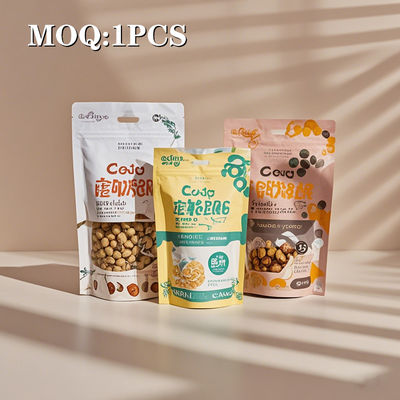 Custom Digital Printing Geruchsschutz Barriere 3,5g Mylar Verpackungstüte Kunststoff Lebensmittelverpackungstüten für Bohnen Lebensmittellager
