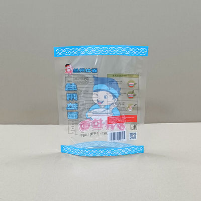 Maßgeschneiderte Leichtgewichts-Lebensmittel-Stand-up-Taschen mit Druck zum Schließen Zipper