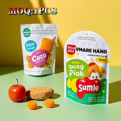 Custom Die Cut Mylar Tasche 3,5 g recycelbar Geruchssicher Custom gedruckt Stand Up 3,5 Mylar Plastiktasche Tasche mit Druck Logo