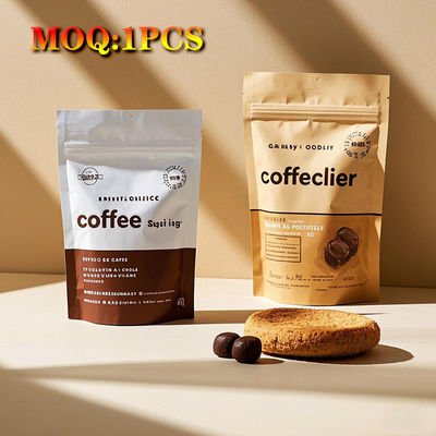 Digital gedruckt, recycelbar, zusammengesetzt, Stand-up-Tasche, Samen, Gewürze, Gewürze, Verpackung, Mylar-Tasche mit Reißverschluss