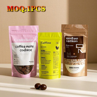 Maßgeschneiderte Druck 1g 3.5g 7g 14g 28g Geruchsfeste wieder verschließbare Reißverschluss 3 Seiten Siegel Flat Mylar Tasche