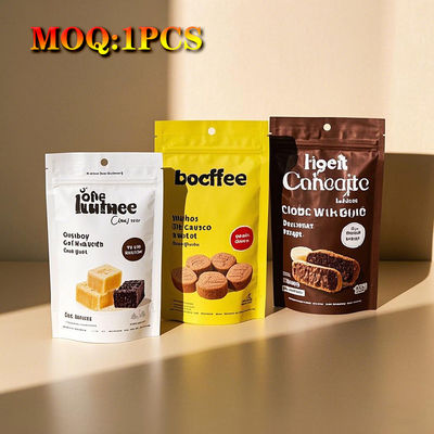 Verpackung mit benutzerdefiniertem Logo 1 Unze 28g / 7 Gramm / 4x5 Zoll 3,5 G Essbare Süßigkeiten Keks Geruchssicherung Reißverschluss Mylar Plastikbeutel