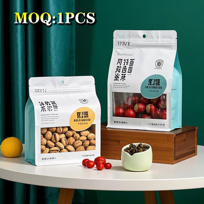 250g 12oz Custom Printed Logo Plastik Schwarz Flachboden Kaffeebeutel Verpackung mit Ventil und Reißverschluss