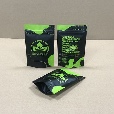 Matte schwarze Ziplock-Tasche ASTM-D3475 Standard-Kinderschutz-Ausfahrtaschen