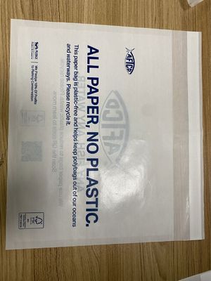 Selbstversiegelung Einfachheit Glaspapiertüten Umweltfreundliche Verantwortung Großhandelslösungen aus Glas