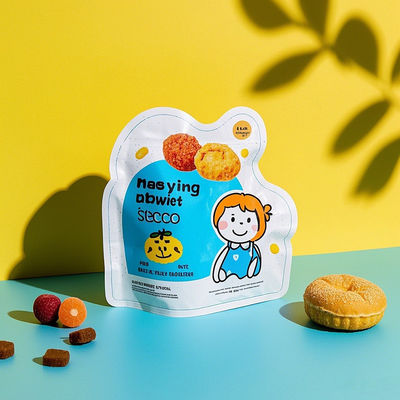 1 Unz bis 5 Pfund Maßgeschneiderte Lebensmittelverpackungstüten undicht und frisch Versiegelung Snack Haustierfutter und Kaffeeverpackung