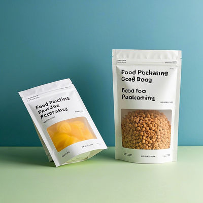 Premium-Mehrschicht-Food-Verpackungstüten FDA-konforme individuelle Größen Druck für Snacks / Kaffee / Trockenfutter