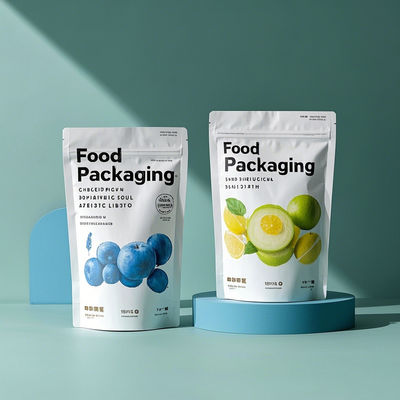 Lebensmittelverpackungstüte Maßstab Nachhaltiges Material für Snacks / Kaffee / Trockenfutter