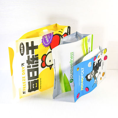 Achtseitig versiegelte, aufrecht stehende Haustierfuttertaschen 8oz, benutzerdefiniert gedruckt, wieder verschließbarer Reißverschluss, langlebiges PET/ALU/LLDPE-Material
