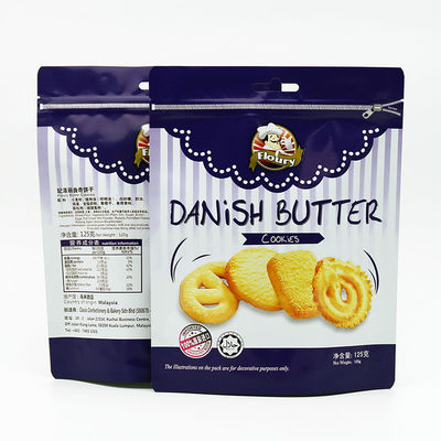 Umweltschonende Lebensmittelverpackungstüten für Snacks und Trockenwaren FDA-zugelassen, wärmesiegbar, SGS-zertifiziert