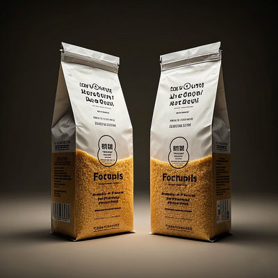 Wiederverschließbare ZIP-Sperre + recycelbare Materialien Lebensmittelverpackungstüte Null-Abfall-Geschäftsmodell