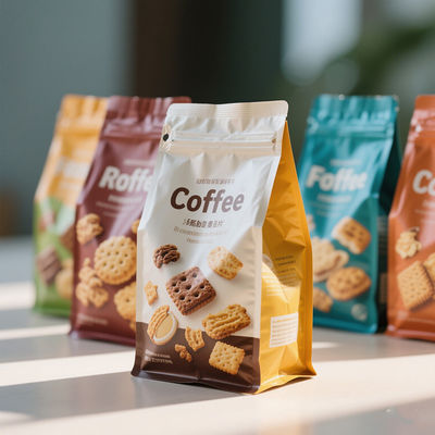 Durchsichtige Steh-Up-Mylar-Tasche Retort-sichere & Feuchtigkeitsbarriere