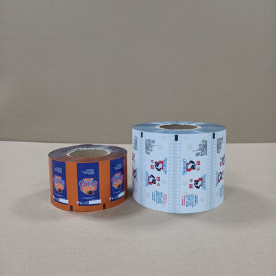 Umweltschonende Süßigkeiten Rollfilm recycelbar und geruchlos Verpackungsmaterial für Lollipops / Gummies 40μm 600mm Breite