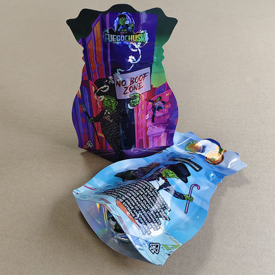 Kindersichere Standbodenbeutel Einzigartiges Konturdesign Medizinische Qualität Recycelbare Materialien.