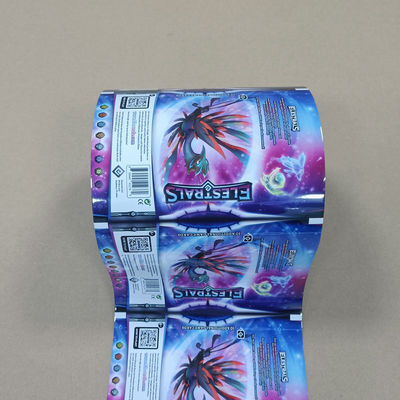 Anpassbare Karikaturkarten Verpackung Roll Film Feuchtigkeitsdicht Druck für Süßigkeiten / Geschenke / Kinderprodukte