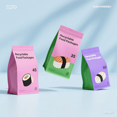 Großhandel 8-seitige Stand-up-Tasche mit Reißverschluss für Kaffee, Tee & Lebensmittelverpackungen