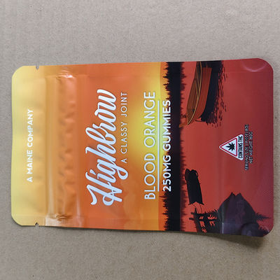 Kindersichere Tasche Hochsicherheit Kunststoffverbundverpackung für Pharma, CBD und Lebensmittelfabrik Direkt, niedriges MOQ