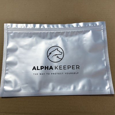 Anpassbare Aluminiumfolie-Ziplock-Taschen. Feuchtigkeitsdicht, geruchsfest und wiederverwendbar für Lebensmittel, Kosmetik, medizinische Lagerung. Mehrere Größen und umweltfreundliche Optionen.