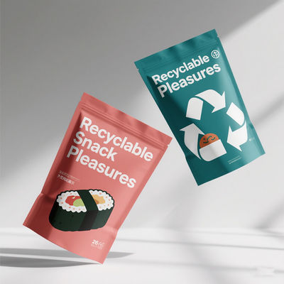 Maßgeschneiderte 8-seitig versiegelte Stand-up-Food-Verpackungstaschen - umweltfreundlich und feuchtigkeitssicher für Snacks und Kaffee