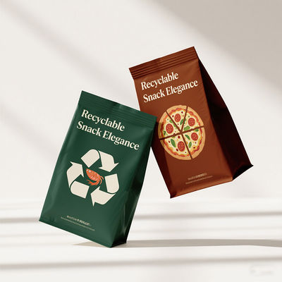 Großhandel 8-seitig versiegelte umweltfreundliche Verpackungstüten recycelbare anpassbare Größen