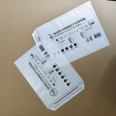 Fettabweisende, lebensmittelechte Glassine-Papiertüten, umweltfreundliche, transparente Verpackung für Bäckerei, Süßigkeiten, Bastelarbeiten