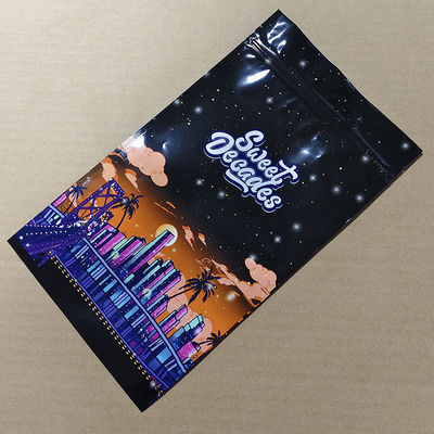 Kindersichere Tasche aus der Stadtlandschaft, ISO 8317 zertifiziert, kratzfeste UV-Tinte, EN 14375 konform