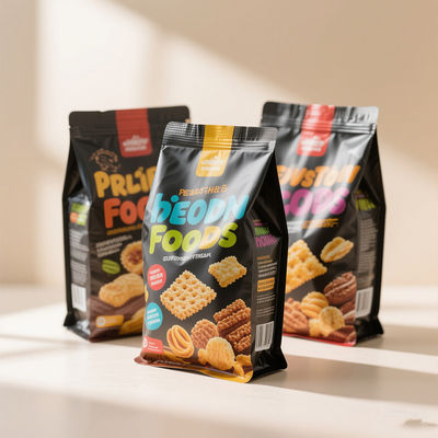 Stand-up Mylar Taschen mit wieder verschließbarem Reißverschluss