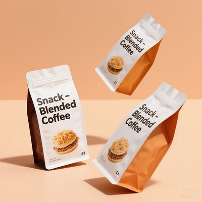 Maßgeschneiderte Mylar-Taschen mit wieder verschließbarem Reißverschluss.