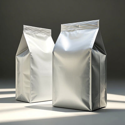 Umweltfreundliche Mylar-Taschen. 30% recycelter Inhalt und GRS-zertifiziert.