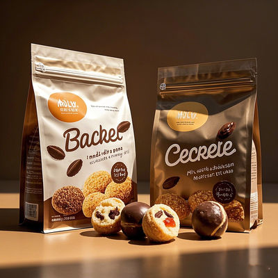 Dreifach versiegelte Verbund-Lebensmittelbeutel - 16μm Dicke & Durchstoßfestigkeit >5kg