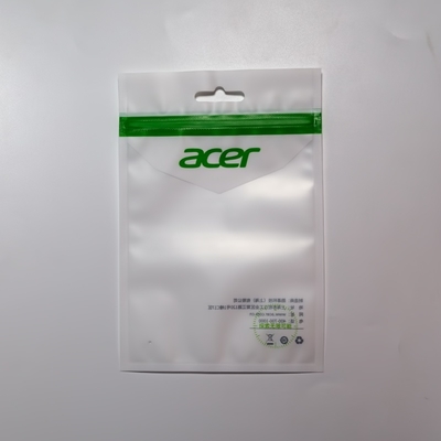 Anti-statische dreiseitige Versiegelungsbeutel mit transparenten Fenstern für elektronische Produkte Verpackung recycelbar und anpassbar.