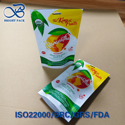 Hanging Hole Mango Slice Packaging - 3-seitige Dichtung, Feuchtigkeitsbarriere und klares Fenster